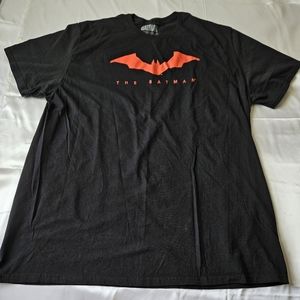 Batman The Animated Series Roof Top Comics Adult T Shirt Size 2XL Black Red Logo